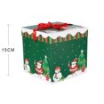 thumbnail image 1 of Decoraciones Del Árbol de Navidad,Caja de Regalo Apilado Cabeza Y Ornamento de la Escena de la Ventana de la Pantalla para la Decoración de Vacaciones,Árbol de Navidad Pequeño, 1 of 2
