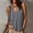Gray, variant on NTACZA Cute Tank Tops Casual V-Neck Cotton Sleeveless Boho Tops