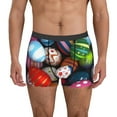 thumbnail image 2 of Goofa Easter Egg Printed Men's Boxer Briefs Underwear, Moisture-Wicking Underwear, Trunk,Soft and Breathable Cotton Underwear-, 2 of 9