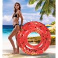 thumbnail image 4 of Anillo inflable de confeti rojo Cota Global con forma de flotador para piscina, 91 cm, 4 of 7