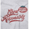 thumbnail image 2 of Dubble Bubble Chew Responsibly Women's T Shirt Ladies Tee Brisco Brands S, 2 of 2