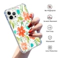 thumbnail image 2 of Watercolor Roses Case for iPhone 14 Pro Max,Aesthetic Colourful Floral Plant Case for Men Women,Unique Soft TPU Bumper Case Cover, 2 of 5