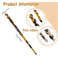 thumbnail image 2 of 2 Pcs Tortoise Shell Brown Hair Sticks,Retro Acetate Hair Sticks,Fashion Updo Hair Decoration,Long Hair Accessories for Dish Hair,6.9 Inch Leopard Print Hair Pins (Brown), 2 of 5