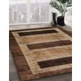 thumbnail image 2 of Ahgly Company Indoor Rectangle Abstract Bakers Brown Abstract Area Rugs, 5' x 8', 2 of 6