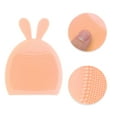 thumbnail image 3 of Unique Bargains 1 Pc Silicone Facial Cleansing Brush Rabbit Shape 3.35"x2.56"x0.63" Skin Color, 3 of 6