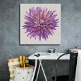 thumbnail image 5 of Epic Graffiti 'Floral Portrait on Linen II' by Tim O'Toole, Canvas Wall Art, 26"x26", 5 of 8