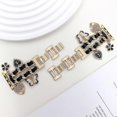 thumbnail image 3 of Watch Strap for Apple Watch Series 10 Ultra 9 8 7 SE 6 5 4 3 2 1 46mm 49mm 45mm 44mm 42mm Alloy Leat, 3 of 5