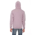 thumbnail image 2 of American Apparel Unisex Flex Fleece Zip Hoodie Mauve XL, 2 of 3