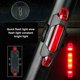 thumbnail image 4 of Juego de lámparas de bicicleta Kit de luces LED recargables USB multifuncionales para bicicleta Lámpara de bicicleta Juego de luces delanteras y traseras 3 modos de iluminación / Célula recargable de Andoer Juego de lámparas de bicicleta, 4 of 7