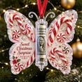 thumbnail image 6 of Christmas Cash Gift Butterfly Ornament,Money Holder Fillable Bulk Keepsake Envelopes Decor for Giving Tree Family Friends with Built‑In Clear Compartment As A Festive Hanging That Hold Money,(Pink), 6 of 7