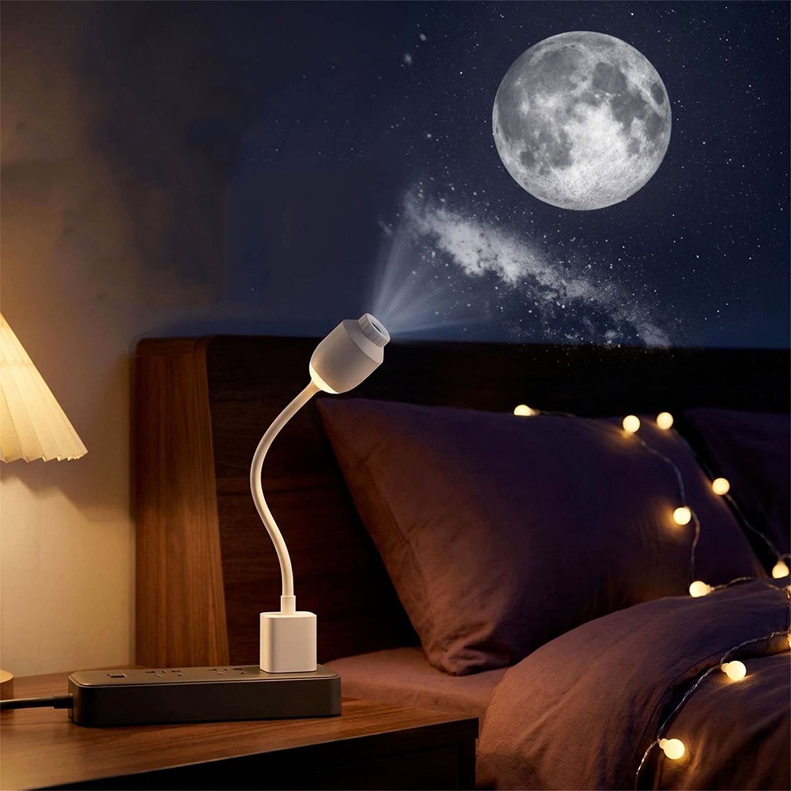 Usb Star Projector Night Light With Sky Led Lamp Designed for Room Decor Bedroom Ambient Lighting Room And Bedside Use Relaxing Room Ambience for Home Decor