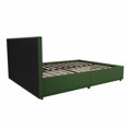 Novogratz Kelly Upholstered Bed with Storage, Multiple Colors, Multiple