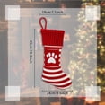 thumbnail image 2 of Wosthever Fabulosos calcetines navideños añaden un toque de elegancia a la decoración festiva Calcetines tejidos navideños Bolsas de regalo Kits de decoración para fiestas alce rojo, 2 of 6