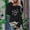 Black, variant on Women‘s Tops St Patricks Day Shirt Shamrock Long Sleeves Crew Neck Shirt for Women (Green S)