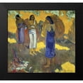 thumbnail image 2 of Gauguin, Paul 13x12 Black Modern Framed Museum Art Print Titled - Three Tahitian Women Against a Yellow Background, - Trois Tahitiennes sur un Fond Jaune, 2 of 5