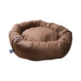 thumbnail image 1 of Cama para perro grande Lunics color Chocolate, 1 of 3