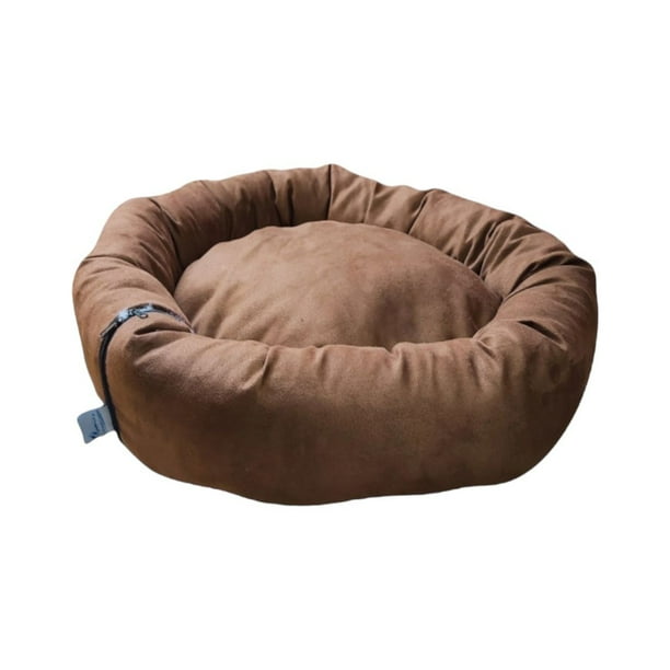 Cama Suede Lunics Suave Mediana Chocolate Circular