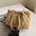 thumbnail image 4 of Puffy Hobo Bag Bolso Mujer Nylon Mano para El Viajes Compras, 4 of 9