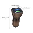 thumbnail image 3 of Tunhigl Digital Car Charger Two Ports Fast Charging PD30W Super Fast Charging, 3 of 8