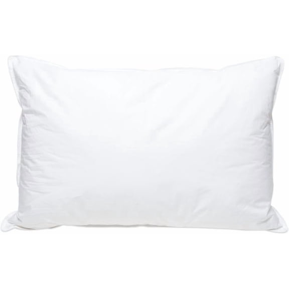 Duck Feather and Down Pillow for Sleeping - Firm Pillow Perfect for Side Sleepers! Standard Size