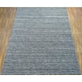 thumbnail image 5 of 5x8 Solid Gray Rug | Handmade Wool  &amp; Viscose Area Rug | TRD1007158, 5 of 9