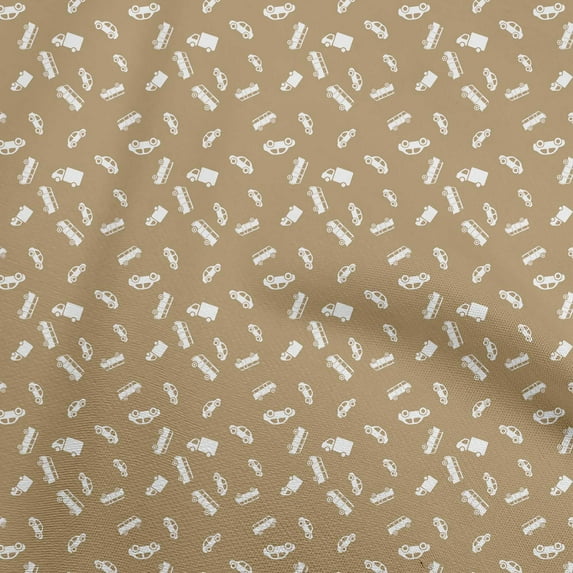 oneOone Viscose Chiffon Light Brown Fabric Car Sewing Craft Projects Fabric Prints By Yard 42 Inch Wide