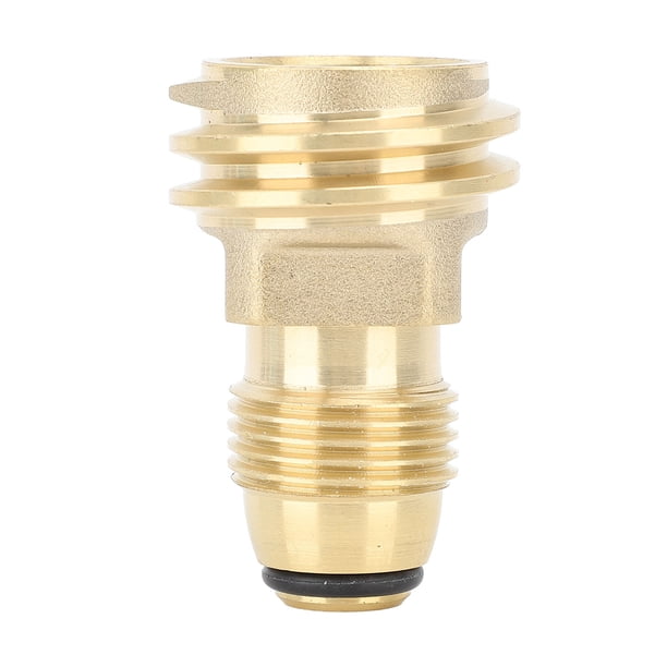 Válvula POL A QCC1, Adaptador De Tanque De Propano Que Convierte Latón Práctico, Seguro, Duradero, Ampliamente Utilizado, Antifugas Para Acampar