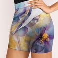 thumbnail image 4 of Abstract Xray Flowers Collection Women's Shorts Non-Slip Single Pocket A-line Trouser Skirt Summer Shorts Casual Shorts for Women, 4 of 7