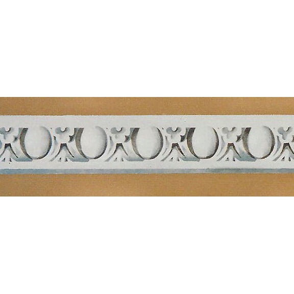 Egg and Dart Molding Wall Stencil by Jeff Raum