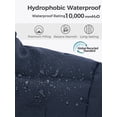 thumbnail image 5 of Wantdo Women's Winter Coat Waterproof Winter Jacket Hooded Cotton Puffer Jacket Navy M, 5 of 11