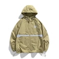 thumbnail image 2 of QSAWXQZ Men's Reflective Sun Protection Windbreaker UPF 50+ Zip up Lightweight Hooded Jacket Loose Breathable Outdoor Activewear with Pockets L, 2 of 8