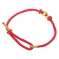 thumbnail image 4 of Pulsera de Hilo Pulsera de Año Nuevo Chino de la Serpiente Pulsera de Hilo Rojo Cuerda Trenzada Pulsera con Dijes de Serpiente del Zodíaco Pulsera Ajustable para Mujeres y Hombres, 4 of 5