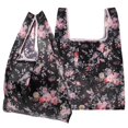 thumbnail image 3 of Square Portable Shopping Bag 2Pcs Red Fashionable Storage Pouch For Women Perfect For Daily Life And Shopping, 3 of 3