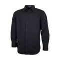 thumbnail image 5 of Men's Dress Shirt Long Sleeve Button Up Solid Formal Front Pocket Classic Shirt, Formule One, L, 5 of 17