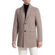 thumbnail image 4 of Gabardina INVACHI para hombre con bufanda desmontable a cuadros, 4 of 6