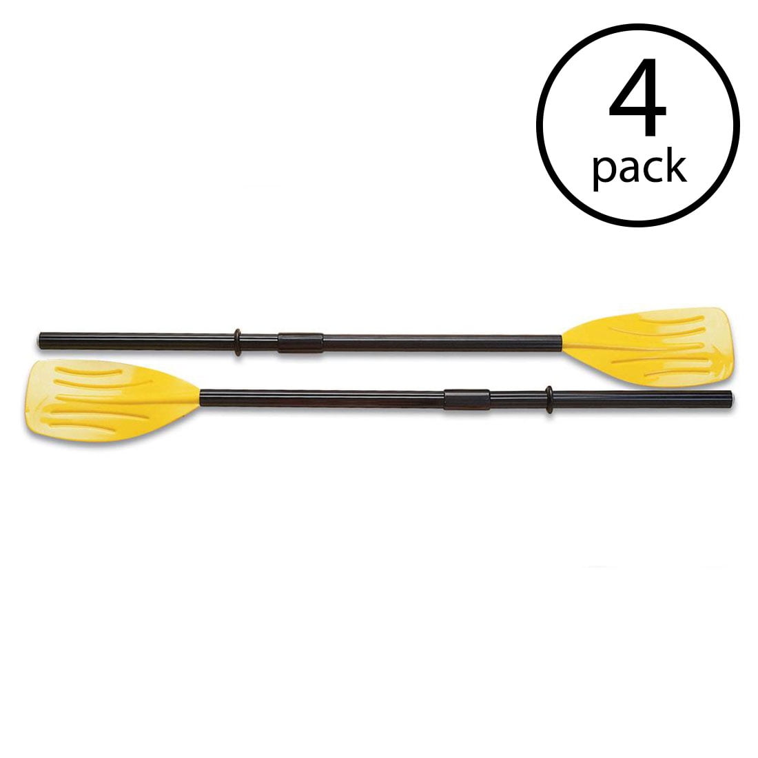 Intex Set of 48" Paddles Plastic Ribbed French Oars for Inflatable Boat