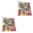 thumbnail image 4 of Matsuzay Paquete de 50 huevos falsos de Pascua decoración de huevo Artificial jardín de infantes DIY arte artesanía regalos decorativos para Type1 NO1, 4 of 6