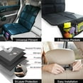 thumbnail image 2 of Autobase Car Seat Protector Under Car Seat | Baby Car Seat Accessories | Heavy-Duty Non-Slip Rubber Padded Backing (Black, XL – 1 Pack), 2 of 7