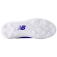 thumbnail image 4 of New Balance Youth 4040V8 Molded Baseball Cleats Royal/White 11K, 4 of 5