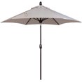 thumbnail image 7 of Abba Patio 9ft Aluminum Outdoor Patio Umbrella w/ Tilt & Crank, Star Series-6 Ribs, Beige, 7 of 7