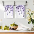 thumbnail image 3 of Purple Eucalyptus Kitchen Towels Set of 3, Botanical Plant Rustic Branch Floral Absorbent Dish Towels for Kitchen, Microfiber Hand Towel, Quick Drying Tea Towel for Cleaning Decorative Dishcloths, 3 of 7