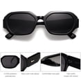 thumbnail image 4 of Gafas de sol SOJOS SJ2232 polarizadas para mujer con lente negra y gris, 4 of 6