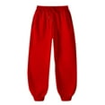 thumbnail image 6 of cfhntfmh Jogger Sweatpants for Women Plus Size Baggy Sweatpants with Pockets Lightweight Cinch Bottom Workout Trouser（Red,4X-Large), 6 of 6