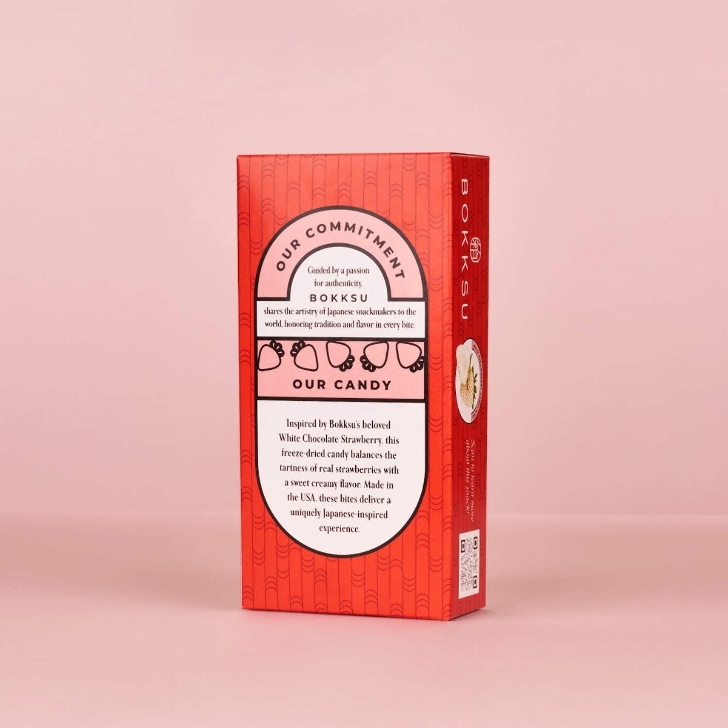 Bokksu White Strawberry Japanese Candy Bites (3-pack)