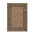 thumbnail image 2 of Couristan 2.25' x 7' Lattice Rectangular Area Throw Rug Runner - Brown and Black, 2 of 2