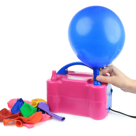 Zimtown Portable Electric Balloon Air Pump,110V 600W,Balloon Inflator with Manual and Automatic Modes,for Both Latex and Decorative Balloons