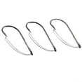 thumbnail image 4 of 10pcs/box Weedless Barbed Fishing Hook Bass Single Worm Hook Lure Bait Holder, 4 of 6