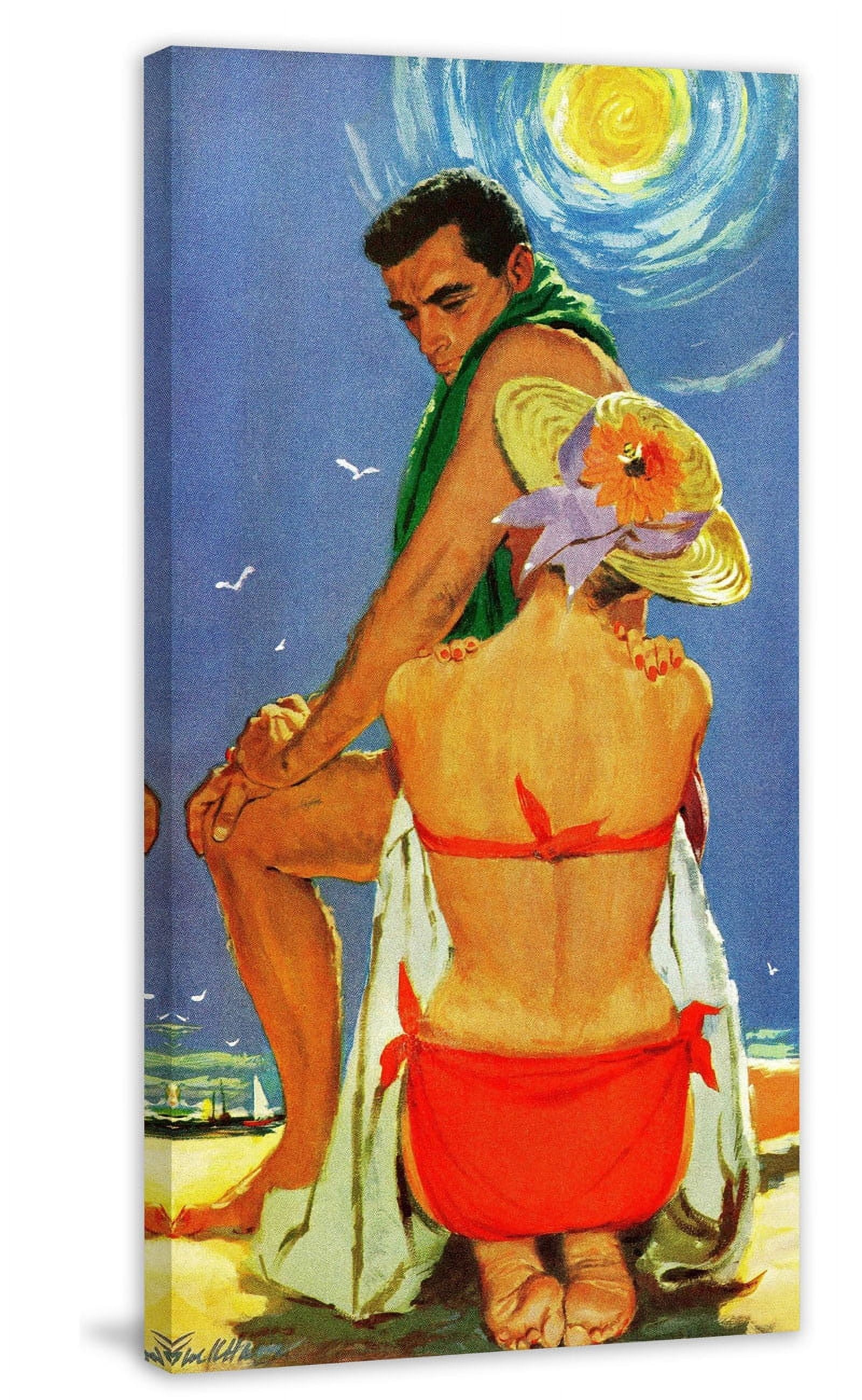 Marmont Hill "The Eighteenth Bachelor" by Lynn Buckham Painting Print on Canvas