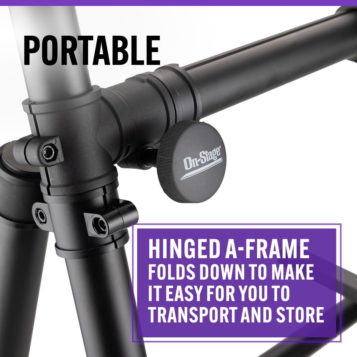 On-Stage KS7903 3-Tier A-Frame Keyboard Stand