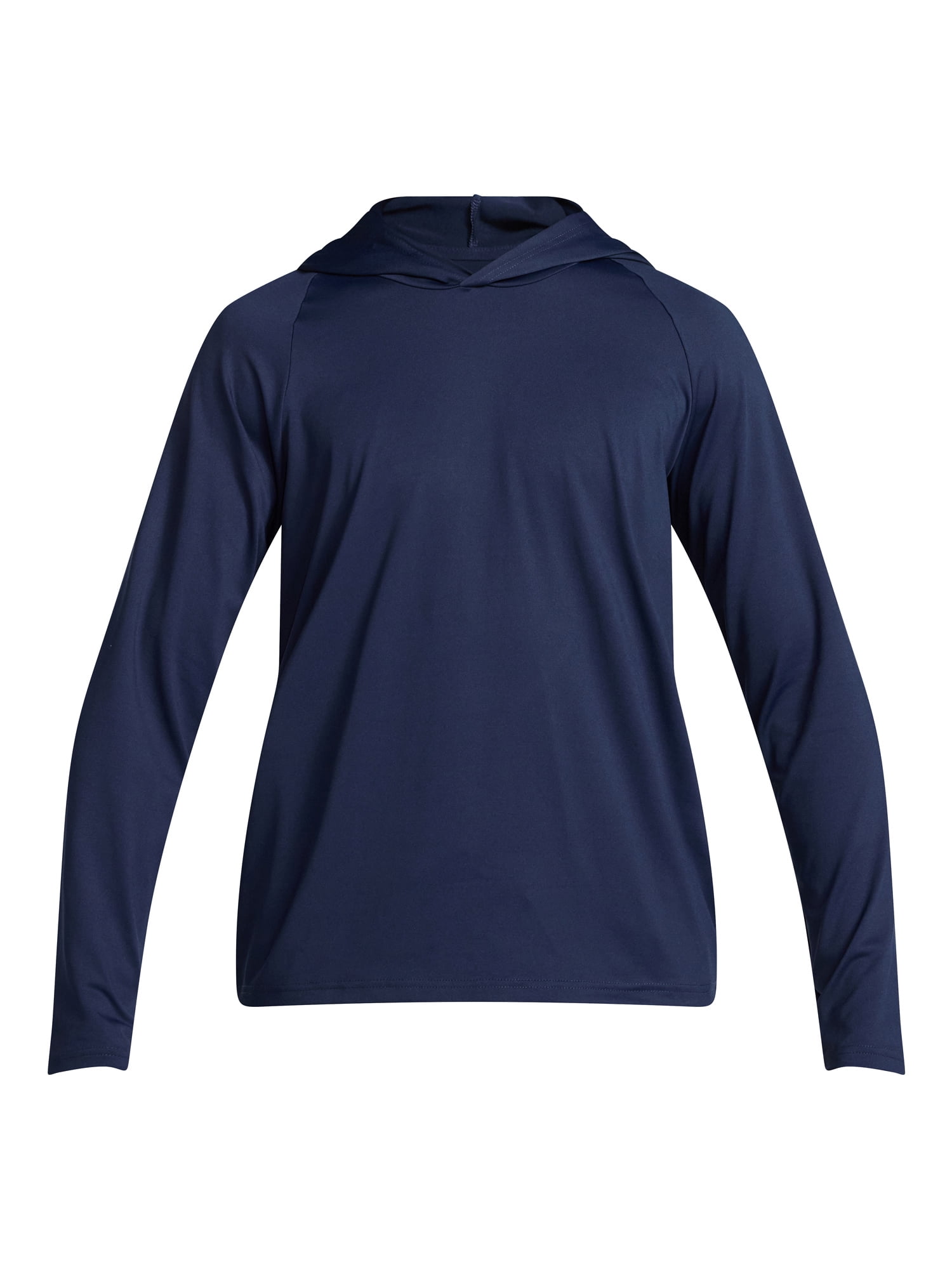 George Men's and Big Men's Hooded Sun Shirt with Long Sleeves, UPF 50+, Sizes S-3XL